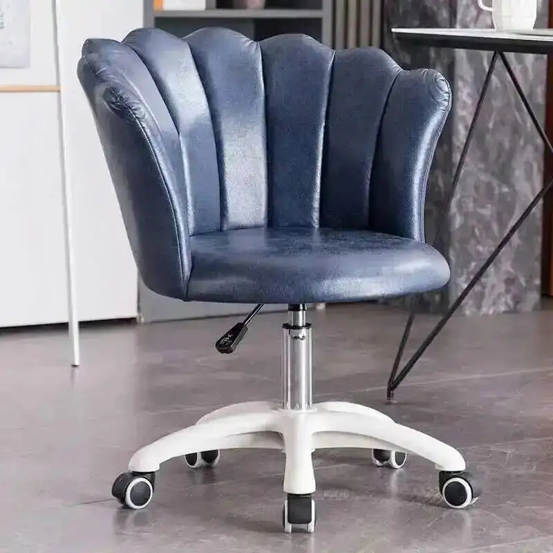 for Velvet Office Chair for Company Rotatable Soft Backrest Chair with Wheels Simple Creative Office Chairs E-sports Room