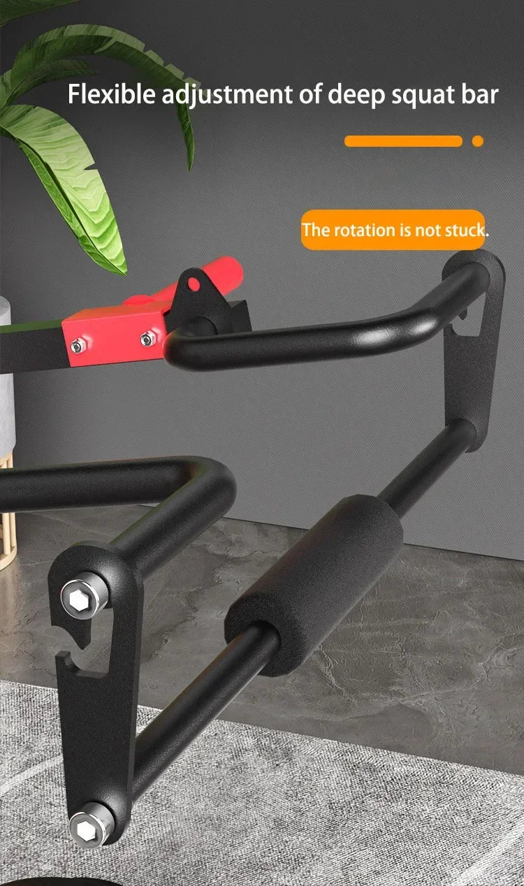 Huck squatting machine Horizontal push frame Weightlifting Strength Multi-function Trainer Fitness Equipment  Gym Home Exercise