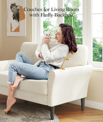 48 "Loveseat Sofa Looks Good, Practical and Simple