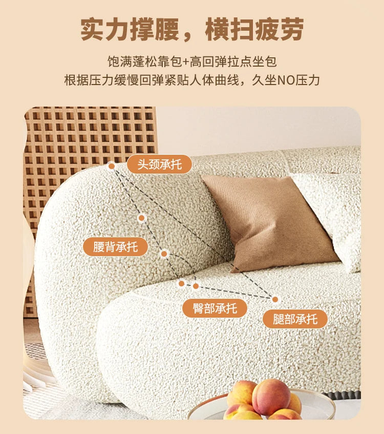 Open White Living Room Sofas Oversized Designer Floor Luxury Living Room Sofas Luxury Individual Muebles Para El Hogar Couch