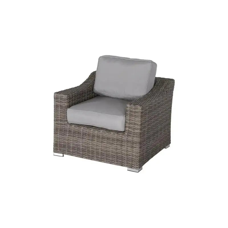 Cozy 2-Person Rattan Wicker Seating Group with Plush Cushions for Outdoor Gatherings - Fully Assembled Patio Furniture Set