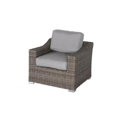 Cozy 2-Person Rattan Wicker Seating Group with Plush Cushions for Outdoor Gatherings - Fully Assembled Patio Furniture Set