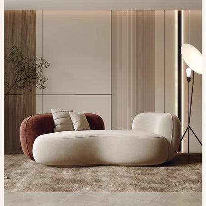 Modern home Luxury Living Room Furniture Sofa Set Floor Lazy Accents Designer Recliner Daybed Sectional Puff Sofa Corner Muebles
