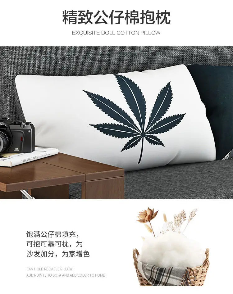custom. [2675 People Favorited] Solid Wood Sofa Bed Small Apartments, Multifunctional Living Room Study Room, Push-Pull Fold
