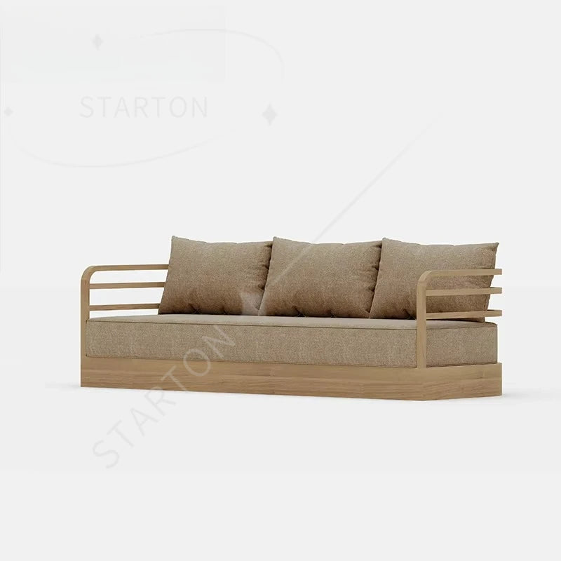 Luxury Outdoor Sofa Garden Set Luxury Hotel Teak Outdoor Furniture Villa Patio Furniture Set Wooden Furniture