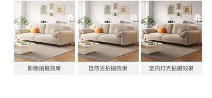 Large  Apartment Sofa Wood Lounge  Puffs Recliner Longer Sofa Modern Designer Luxury Nordic Muebles Para El Hogar Home Furniture