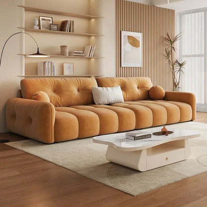 Nordic Luxury Modern Sofa Bedroom Large Cozy Floor Lazy Sofa Hotel Floor Daybed Lounge Woonkamer Banken Living Room Furniture