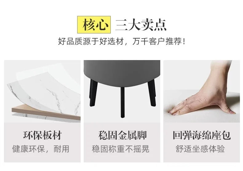 Simple square negotiation table and chair combination store, shop