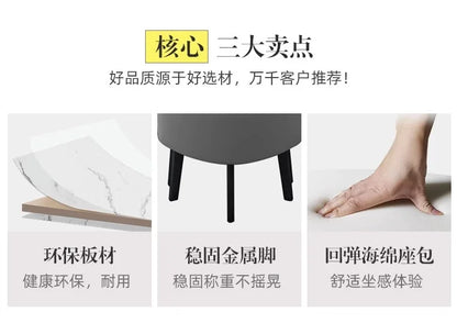 Simple square negotiation table and chair combination store, shop