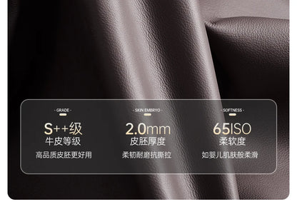 Nordic Genuine Leather Sofas Luxury Armchairs Cinema Comfortable Sofas Living Room Design Fauteuils Salon Home Furniture
