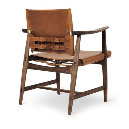 Light Luxury Living Room Chair Saddle Leather Dining Chair Dining Chairs Ash Wood Backrest Chairs Home Bedroom Study Chairs