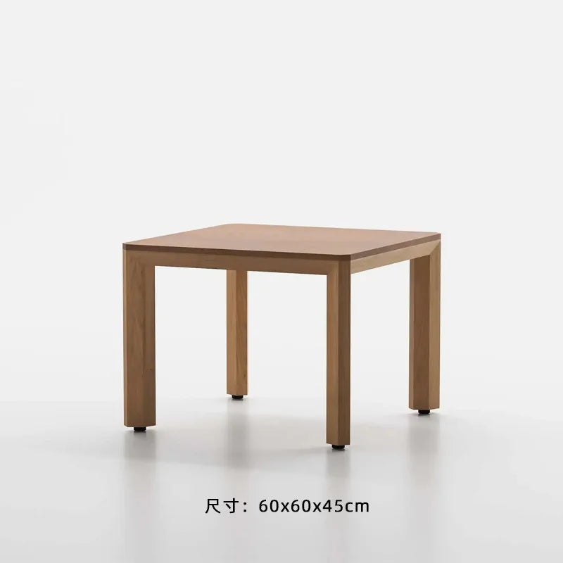 Outdoor solid wood sofa villa terrace rattan chair leisure combination furniture