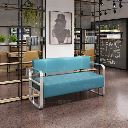Office reception Small apartment sofa Barber shop Waiting chair Rental house Clothing beauty