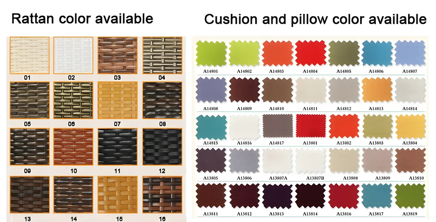 Cheap High Quality PE Rattan Sofa Set with Table for Outdoor Garden Resort Hotel Entertainment Party