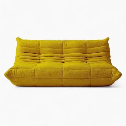 Caterpillar sofa togo modern living room balcony lounge lazy sofa available white lamb wool sofa