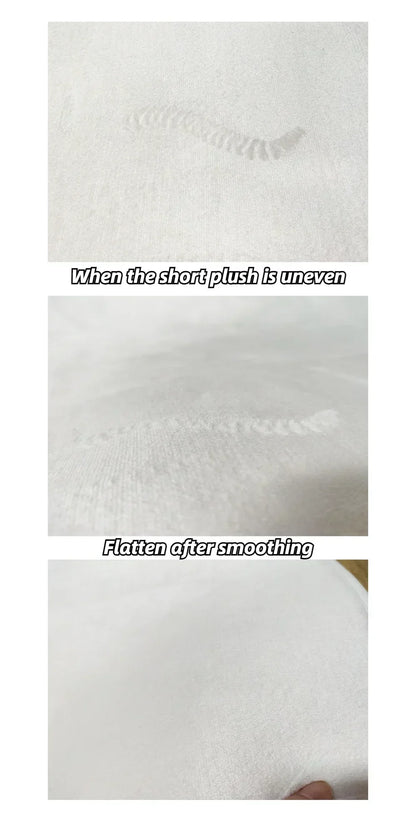 Modern White Minimalism Large Living Room Carpet Light Luxury Beige Decoration Bedroom Carpet Soft Lounge Rug Washable Floor Mat