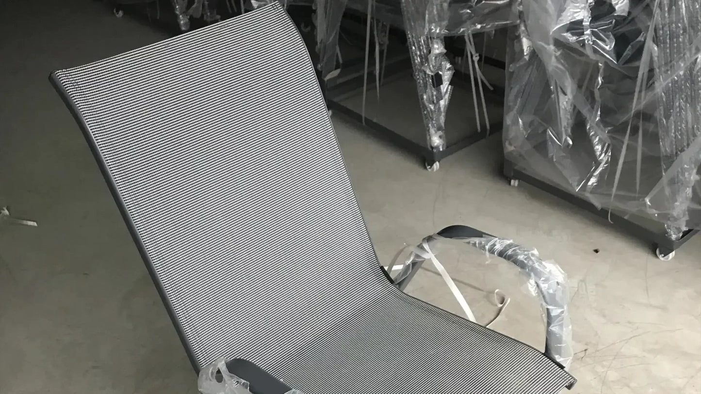 Hot Sell Cheap Steel Frame Bistro Chair Mesh Garden Chair Outdoor Patio Chairs