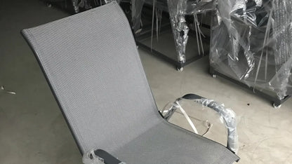 Hot Sell Cheap Steel Frame Bistro Chair Mesh Garden Chair Outdoor Patio Chairs