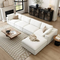 Home Living Room Sofas Good Color Fastness Anti-wear Fabric Sectional Sofa Free Combination Office Reception Modular Sofa Set