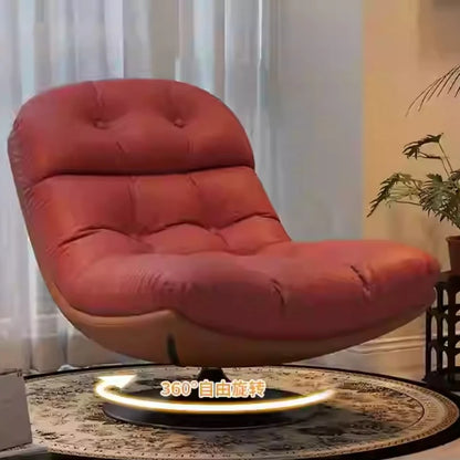Swivel Comfortable Durable Reclining Chair Light Luxury Casual Breathable Living Room Chair Elegante Y Hermoso Home Furniture