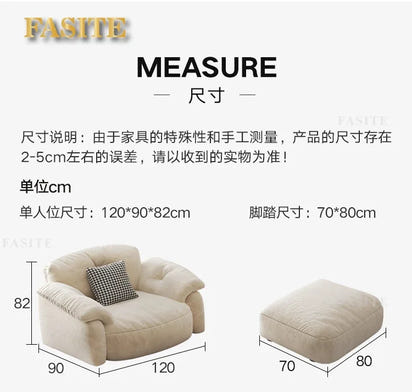 Lounge Living Room Sofas Fabric Minimalist Modern Design Sofa Elegant Comfortable Kanapy