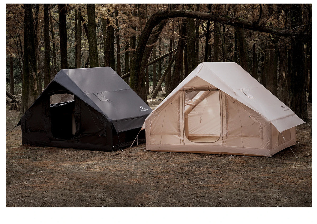 MOUNTAINHIKER Extra Large 3-6 Person Inflatable Family Camping Tent with High-Quality Windproof and Spacious Interior