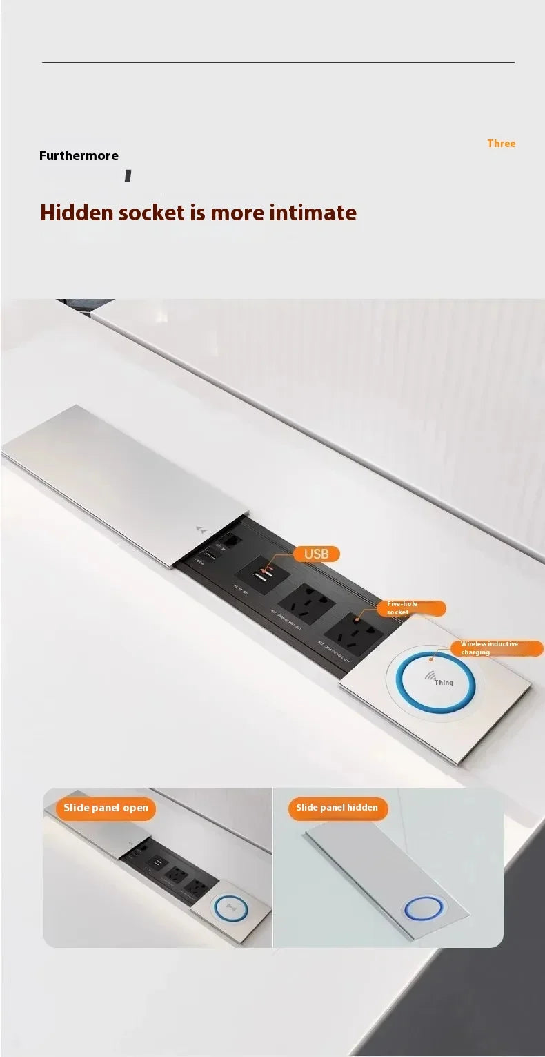 Luxury Long Office Desk Modern Design Storage Multifunctional Office Desk Display Minimalist Mesas Escritorio Trendy Furniture