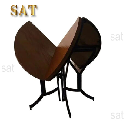 z Kitchen Legs Dining Table Nordic Space Saving Vanity Folding Dining Table Wooden Design Mesa Plegable Furnitures   z