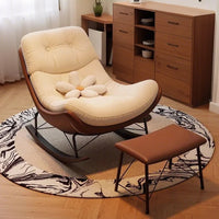 Lazy Sofa Rocking Chair Bedroom Lounge Chair Carefree Adult Living Room Single Balcony Leisure Rocking Chair Recliner Chairs