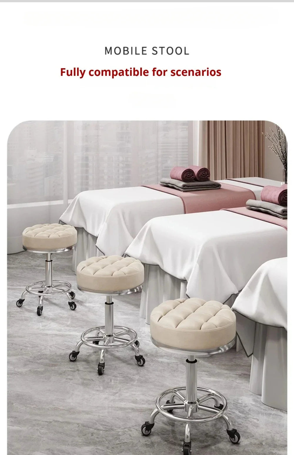 Salon Chair For Hair Stylist Salon Chairs Barber Chairs Shop Hair Cosmetologist 360° Free Rotation Ergonomic Chair Salon Chair