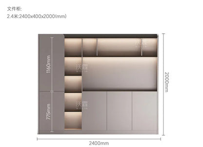 Minimalist Crafts Office Desk Storage Luxury Executive Organizers Office Desk Computer European Meuble Bureau Home Furniture