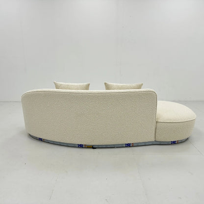 Modern Indoor Home Fabric Sofa Set For Living Room Sponge Filled Sofa Set With Stainless-steel Frame