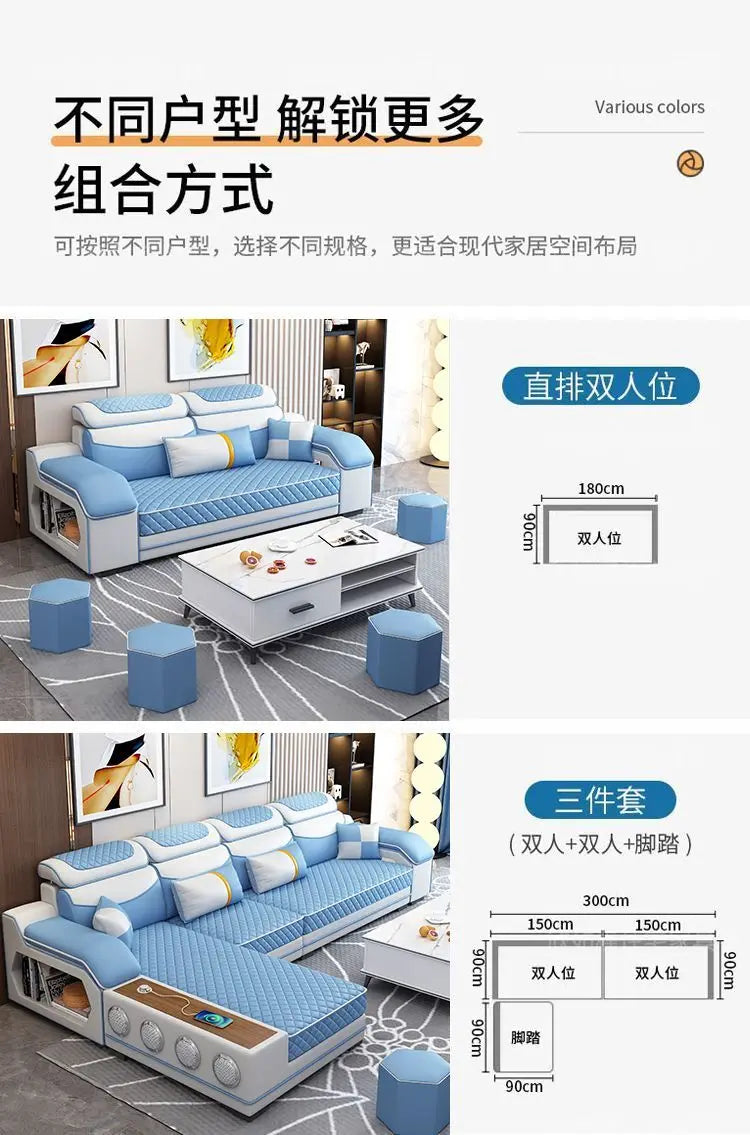 Adults Cushion Sofa Classic Lounge Modern Large Comfortable Sofa Storage Romantic Muebles Para Habitacion Home Furniture