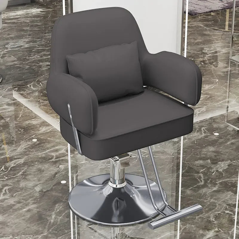Light Luxury Barber Chairs Hair Salon Special Liftable Barber Chair European Simple Salon Furniture Hairdressing Salon Chairs Y