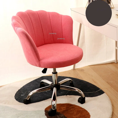 Nordic Leisure Backrest Computer Chair Luxury Bedroom Armchair Modern Office Chair Living Room Furniture Swivel Chair L K