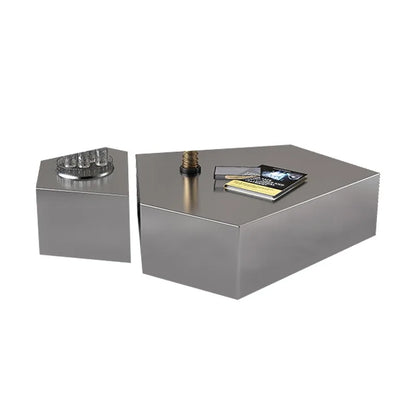 Glam Simple Coffee Table Ornaments Frame Design Storage Coffee Table Modern Aesthetic Meubles De Salon House Accessories