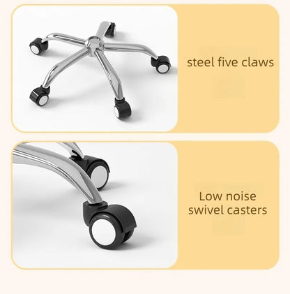 Computer Chair Office Backrest Lazy Sofa Chair Bedroom Reclining Seat Adjustable E-sports Chair Office Furniture with Footstool