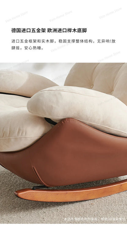 Rocking Lounge Living Room Chairs Gaming Mobile Reading Designer Chairs Luxury Bedroom Comfortable Fauteuil Salon Home Furniture