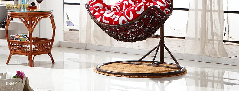 Swing Hanging Chair Hammock Indoor Balcony Bird's Nest Hanging Basket Rattan Chair Reclining Chair, Rocking Chair