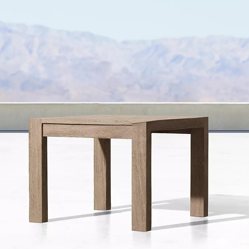 Sofa teak furniture balcony, outdoor leisure