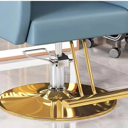 Classic Fashion Barber Chairs Simple Exquisite Trendy Premium Salon Chairs Beauty Modern Bancos Con Ruedas Salon Furniture