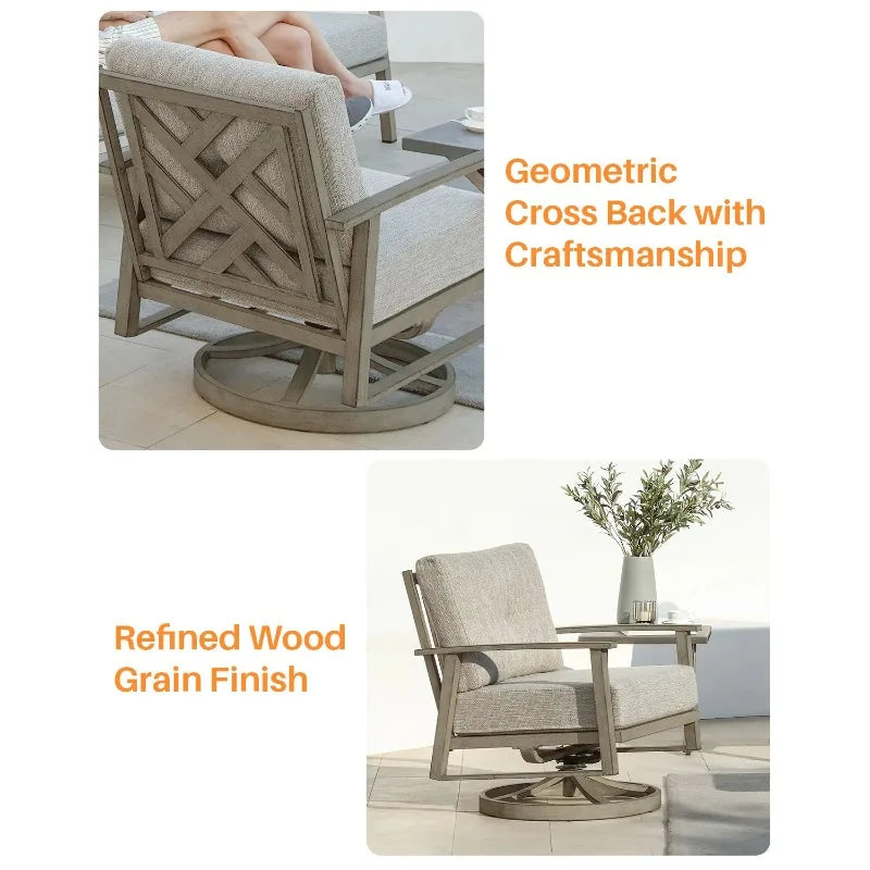 Patio Furniture Outdoor Set Table and Chair Garden Furniture Sets Sofas Balcony Furnitures Garden Seating Area Lounge Living