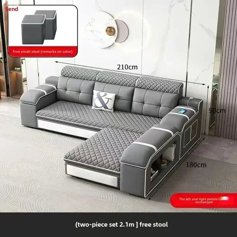 Durable Premium Quality Couch Pouf Living Room Sofas Futon Floor Designer Relaxing Filling Nordic Living Room