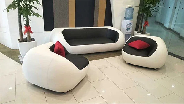 Nordic Accent Living Room Sofas Lazy Couch Leather Luxury Gaming Sofas Designer Decor Relaxing Divano Lounge Suite Furniture