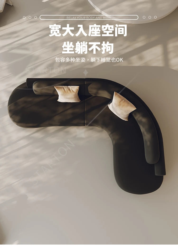 White Minimalist Comfortable Large Size Living Room Sofas Terrace Furniture