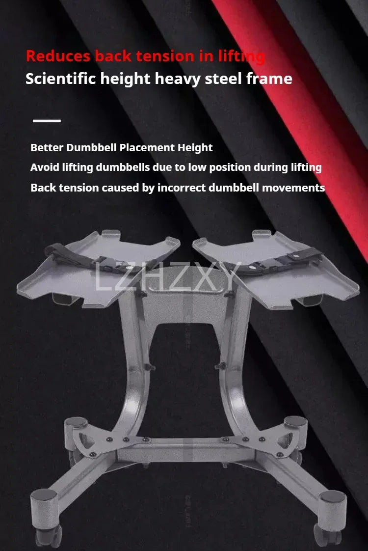 Adjustable dumbbell-specific movable stand home fitness equipment Large Fitness Equipment Integrated Sports and Entertainment