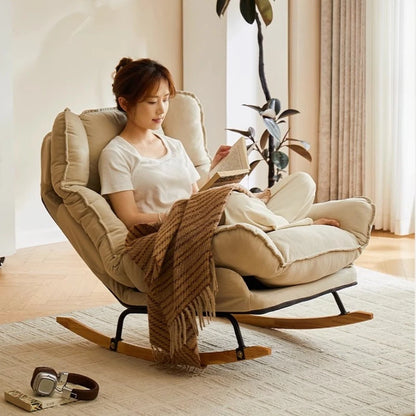 Designer Relax Chaise Lounge Luxury Vanity Makeup Rocking Chaise Lounge Gaming Sofa Living Room Furniture Woonkamer Stoelen Lsyy