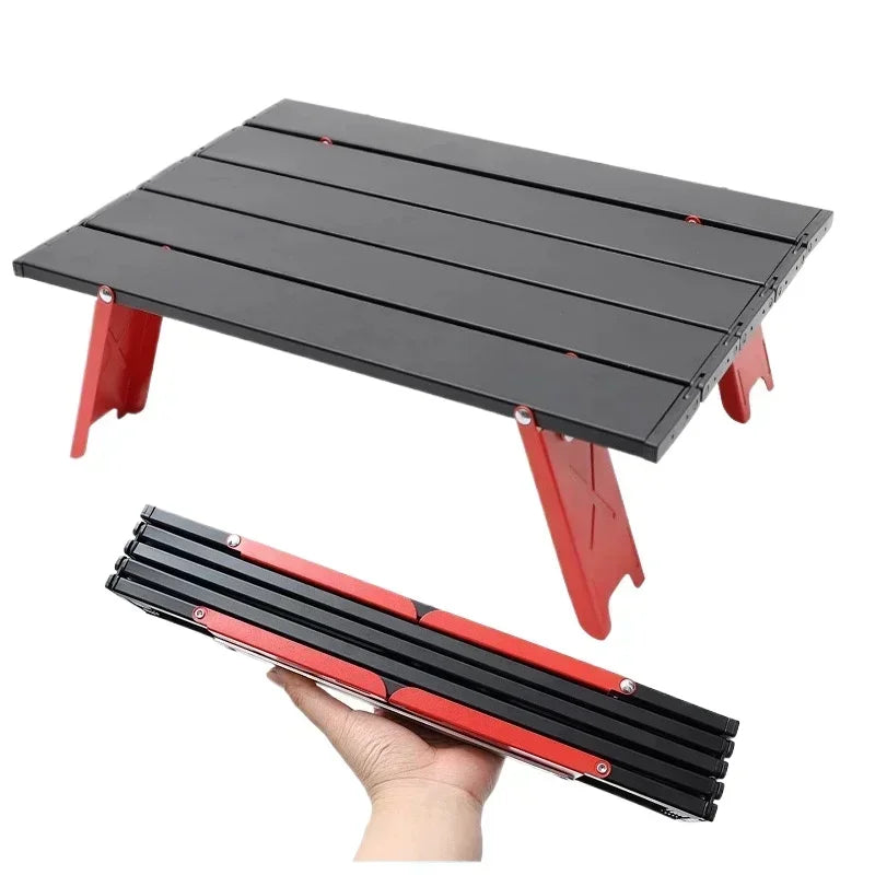 Portable Outdoor Beach Table Ultralight Foldable Camping Table Mini Aluminum Table Garden Party Trip Hiking Table