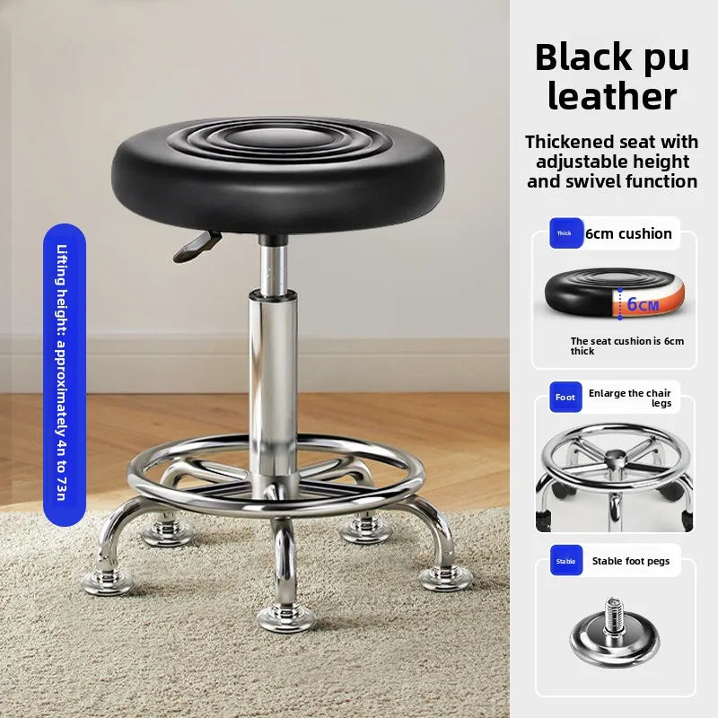 New Bar Chair Laboratory Special Beauty Nail Stool Lifting High Stool Work Stool
