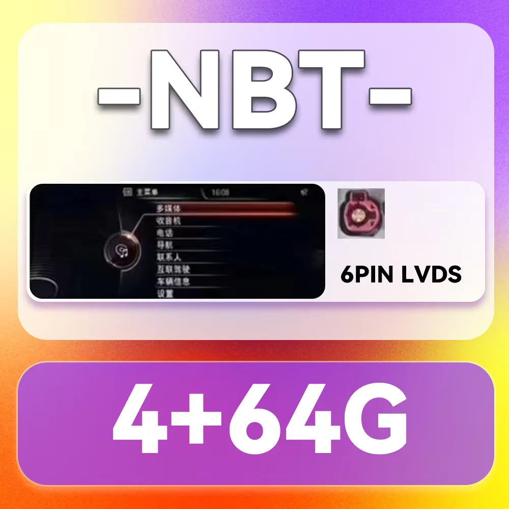 15.8" Qualcomm Android 13 Car Radio For BMW 5 Series GT F07 2011-2017 CIC/NBT Touch Screen Multimedia Player GPS Navigation BT